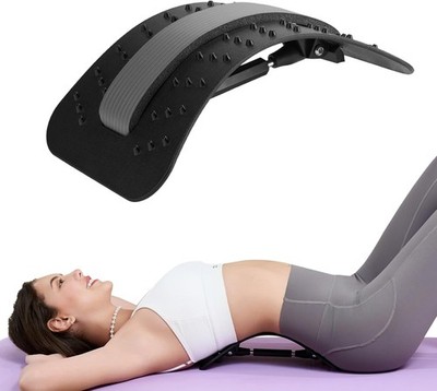 Adjustable Back Stretcher for Lower Back Stretching,Manual Spinal Decompression