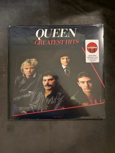 Queen Greatest Hits Limited Edition Ruby Red Colored Double Vinyl LP Sealed
