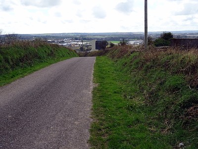 Photo 6x4 Broomfield Lane, North of Midleton Carrigogna Bridge Looking do c2016