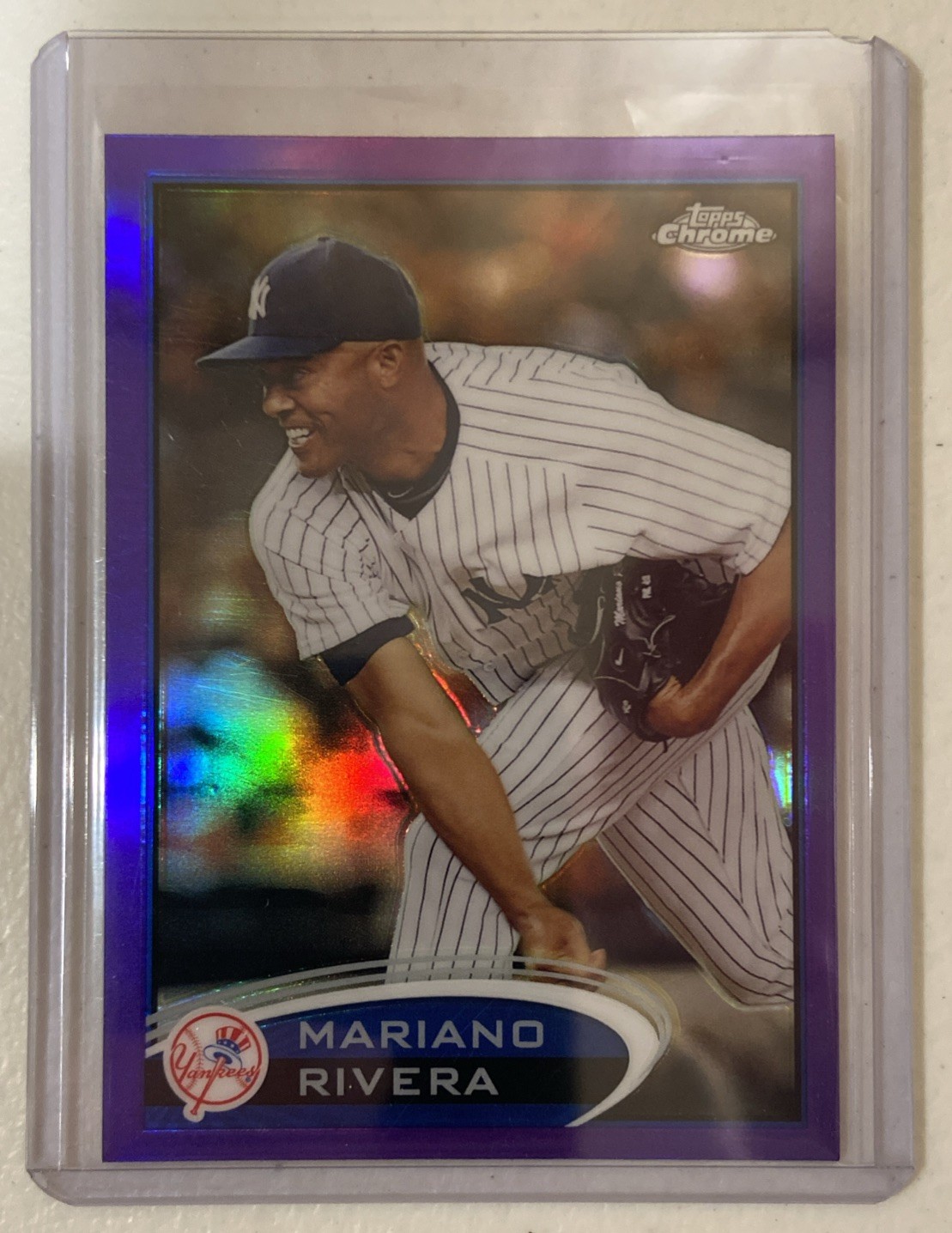 2012 Topps Chrome Purple Refractors #150 Mariano Rivera