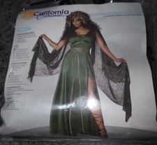 Disfraces de California, Medusa, Reina de las Gorgonas, Adulto, Multicolor XS 4-6 NUEVO SIN ETIQUETAS