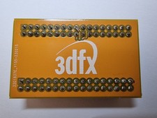 3Dfx Voodoo 2 SLI PCB BRIDGE, link, connector - YELLOW/AMBER