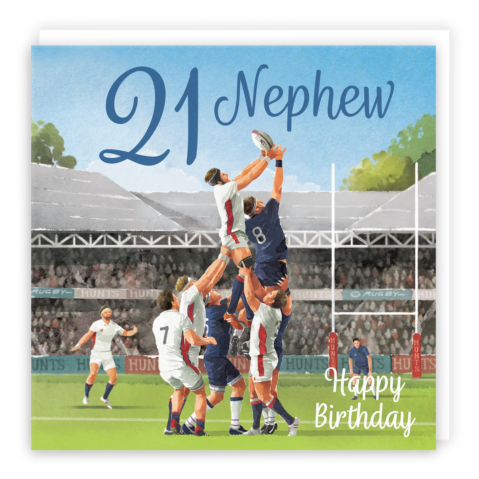 21st Nephew Rugby Birthday Card Milo's Gallery