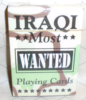 Iraqi Most Wanted Playing Cards SEALED - OIF/OEF Memorabilia | eBay