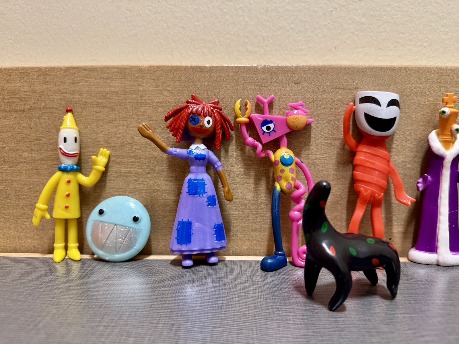 10Pcs - The Amazing Digital Circus Anime Figure Ragatha/Jax/Pomni Action Figures