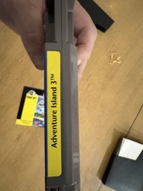 Adventure Island III 3 NES  comes /w Game and Manual  VERY Good tested see video