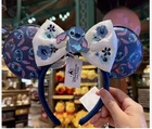 Authentic Disney Summer Stitch Headband Blue Stitch Ears Headband Disneyland