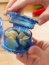 Garlic Press Crusher Mincer Squeezer Kitchen Manual Tool Mincer Press, Peeler UK