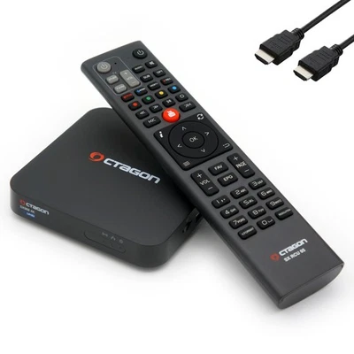 OCTAGON SX988 4K UHD H.265 HEVC Internet Smart TV Set-Top Box Sat À IP TV, DLNA - Photo 1/4