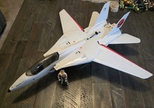 Vintage Hasbro GI Joe ARAH Sky Striker Jet With Pilot Ace