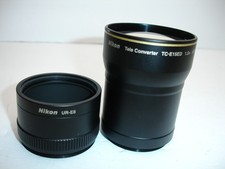 Nikon TC-E15ED Tele Converter 1.5x Camera Lens Japan W/ Nikon Ur-E8