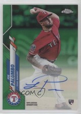 2020 Topps Chrome Rookie Green Refractor 79/99 Joe Palumbo #RA-JPO Auto 0o2b