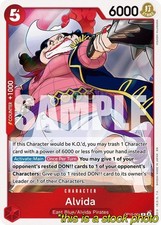 One Piece Card Game Alvida Adventure on Kami's Island OP15-003 Foil Near Mint