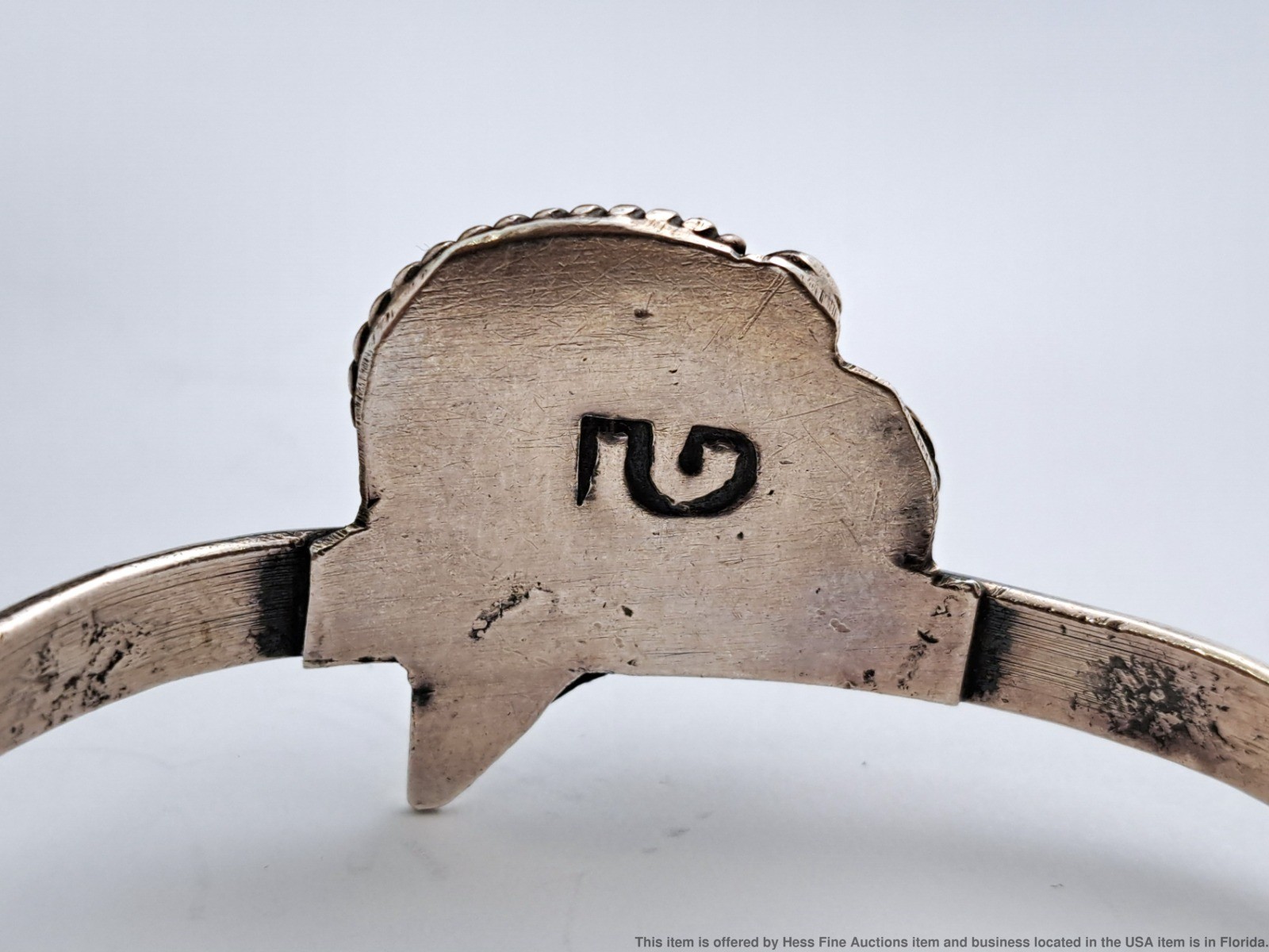 Abstract Designer Signed Native American Turquois… - image 5