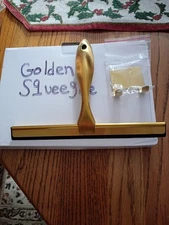 GOLDEN Shower Squeegee 10 Inch for Glass Door & Bathroom – Window, Mirror