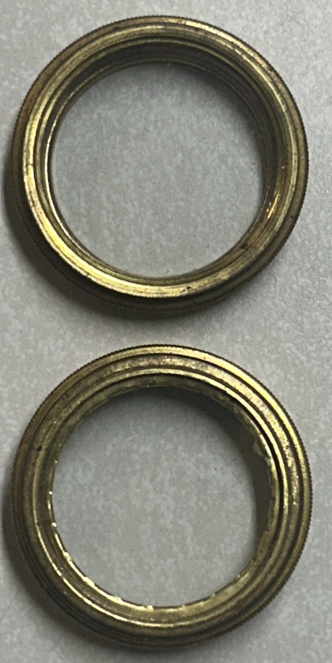 Vintage ELGIN Gold Pocket Watch Movement Clear Glass Shipping/Display Case