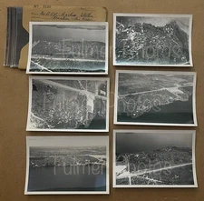 WBOY RADIO STATION Rare Aerial PHOTOS & NEGATIVES Clearwater FL 1950s OOAK COA