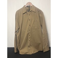 Chaps Ralph Lauren Men's Long Sleeve Button 100 COTTON Size 16 36/35 VINTAGE