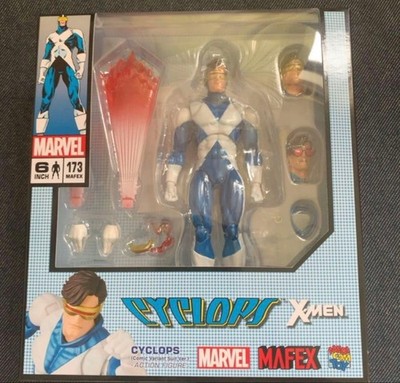Medicom Toy MAFEX No.173 Cyclops Comic Variant Suit Ver. X-Men Actionfigur NEU