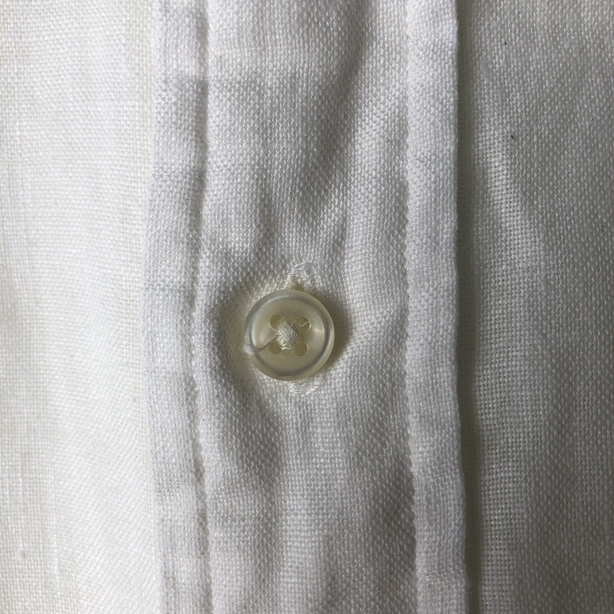 Vintage Ralph Lauren Classic Fit long-sleeved linen button-down shirt size L... thumbnail 6