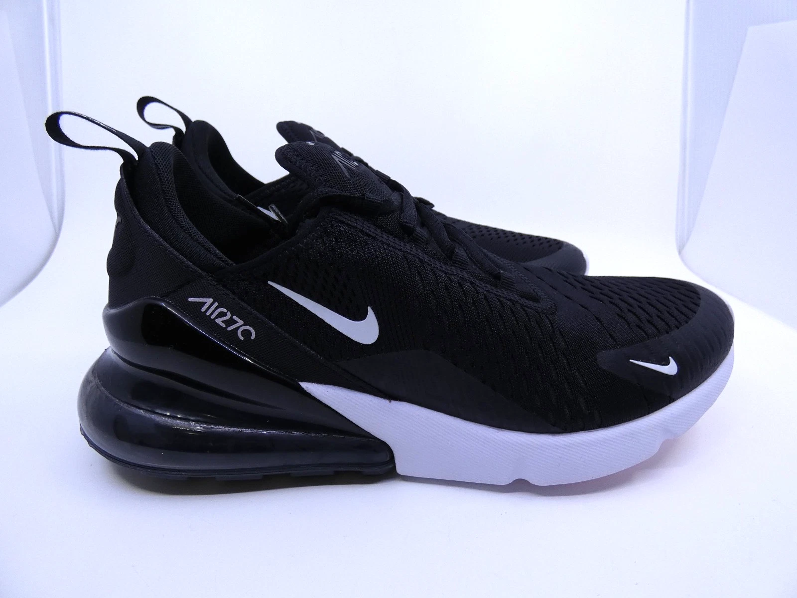 Nike Air Max 270 'Black White' Men's Sneakers AH8050-002 Sz 11