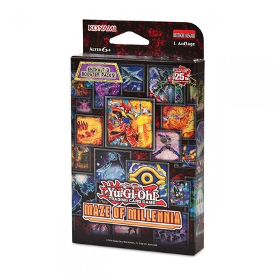 Yu-Gi-Oh! - Maze of Millennia 3-Pack Tuckbox - englisch