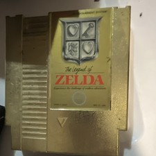 Nintendo The Legend of Zelda Nintendo NES Gold Cartridge NTSC-U/C (US/Canada)