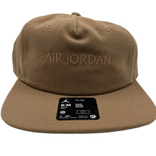 Nike Air Jordan Pro Unstructured Flat Bill Snapback Hat Cap Adult Size S/M NEW