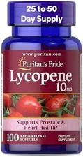 Lycopene 10mg Supplement Antioxidant Prostate and Heart Support