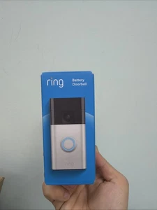 Ring Battery Doorbell HD Smart Wifi Video Doorbell Satin Nickel Brand New Sealed