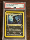 2001 UMBREON Pokemon Card #13 13/75 Neo Discovery Unlimited Holo PSA 1 - SWIRL