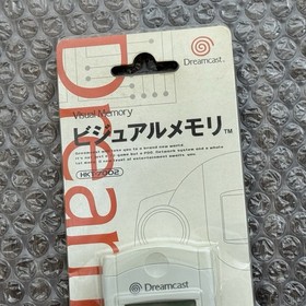 Sega Dreamcast OEM Gray VMU Visual Memory Unit Complete In Box CIB HKT-7000 JPN