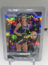 Satou Sabally 2024 Panini Prizm WNBA Silver Cracked Ice Prizm-#43 Dallas Wings