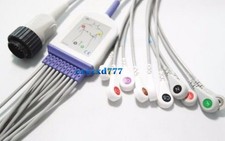 1pcs Cardioline Delta Ecg Ekg Cavo Estremità a Scatto 10 Piombo Compatibile IEC PC-103 106