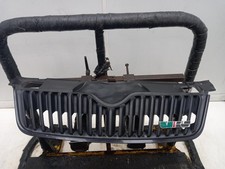 SKODA FABIA GRILLE (5J) Front Centre Grille Assy Black 2007-2015 5J0853668C