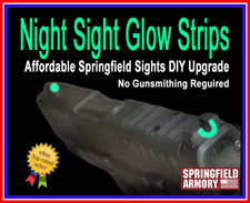 Springfield Night Sights Upgrade Xd Xds 1911 Military Grade Diy Glw Strips
