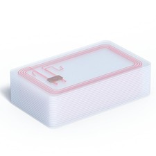 10pcs NFC Cards Ntag215 Cards Transparent Card Rewritable NFC Tags 504 Bytes ...