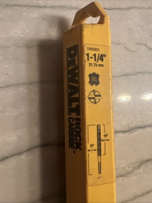 DEWALT DW5824 1-1/4'' X 10'' X 15'' 4-Cutter SDS Max Rotary Hammer Bit