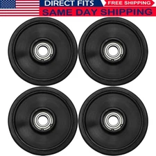 4X FOR ARCTIC CAT BLACK 5.63 X20MM IDLER WHEEL WITH BEARING 1604-837 3604-039 US