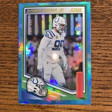 DeForest Buckner Blue 34/499 2025 Score Card Indianapolis Colts