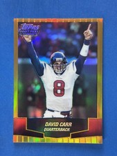 2004 Topps Draft Picks & Prospects Gold Chrome #45 David Carr Houston Texans