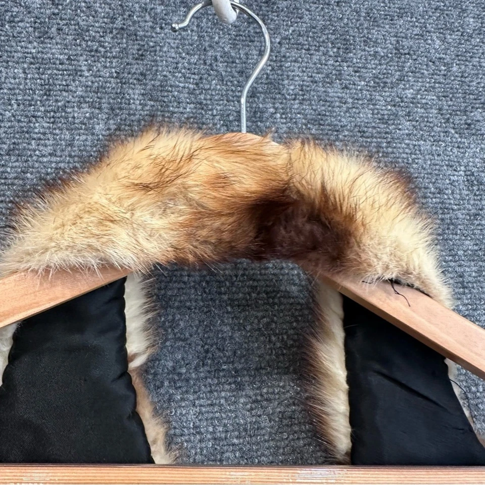 Vintage Midcentury Sable Piel Cuello Mujer Estola 28” Cóctel Noche Gatsby Foto 4 de 4