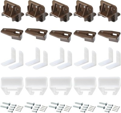 5 Set R-7321 Drawer Track Guide Kit Replacement for Kenlin Rite Trak 1 System