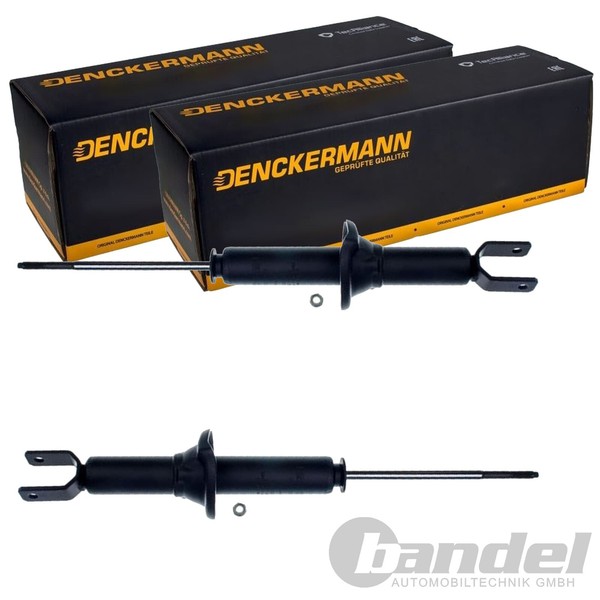 2X Denckermann Gas-StoßDÄMpfer Hinten Passend FüR Honda Civic Concerto Rover 200-image