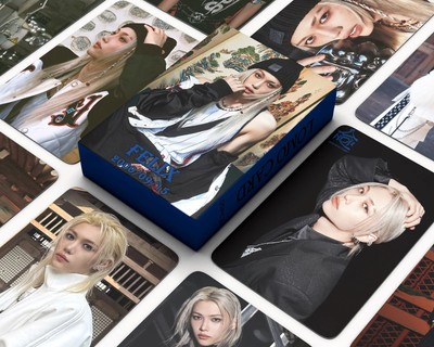 55Pcs/Set Kpop New Ablum (HOP) Lomo Card Felix Photo Print Pictures Photocard