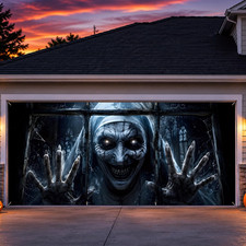Halloween Garage Door Cover Banner 6 X 13 Ft Halloween Decorations