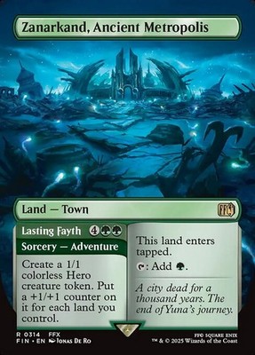 MTG Zanarkand, Ancient Metropolis // Lasting Fayth [FIN] #314 LP
