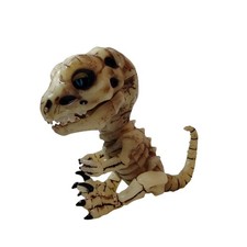 WowWee Fingerlings Doom Dinosaur T-Rex BONEHEAD Skeleton 5" Roars Moves Glows