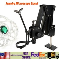 85mm Microscope Stand Micro Inlaid Mirror Multi-directional Micro-setting SALE