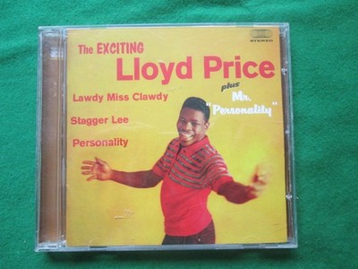 LLOYD PRICE - THE EXCITING / MR PERSONALITY - HOO DOO RECORDS - CD